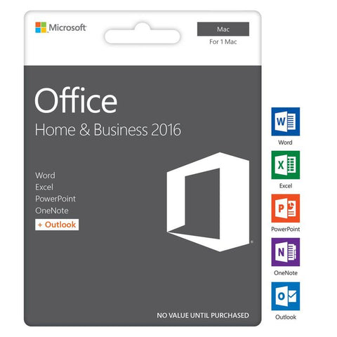 Microsoft Office 2016 Home and Business MAC OS